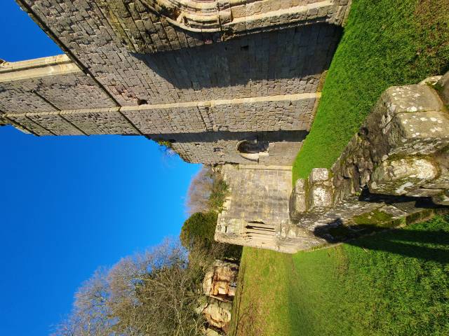 Lincoln Castle in Lincoln, England