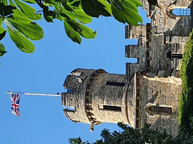 Lincoln Castle in Lincoln, England