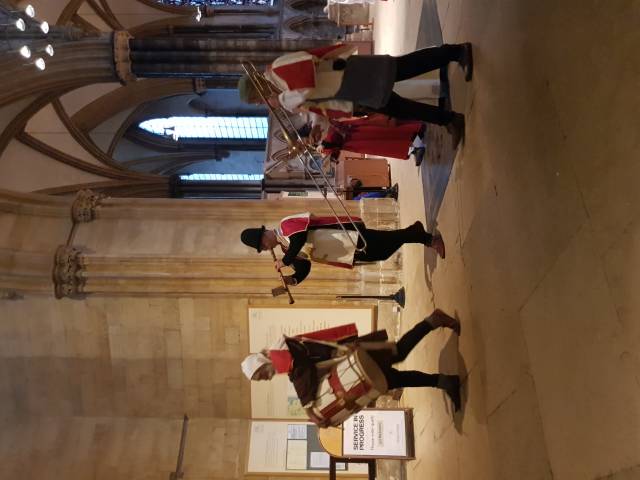 Lincoln Cathedral Medieval Music in Lincoln, England